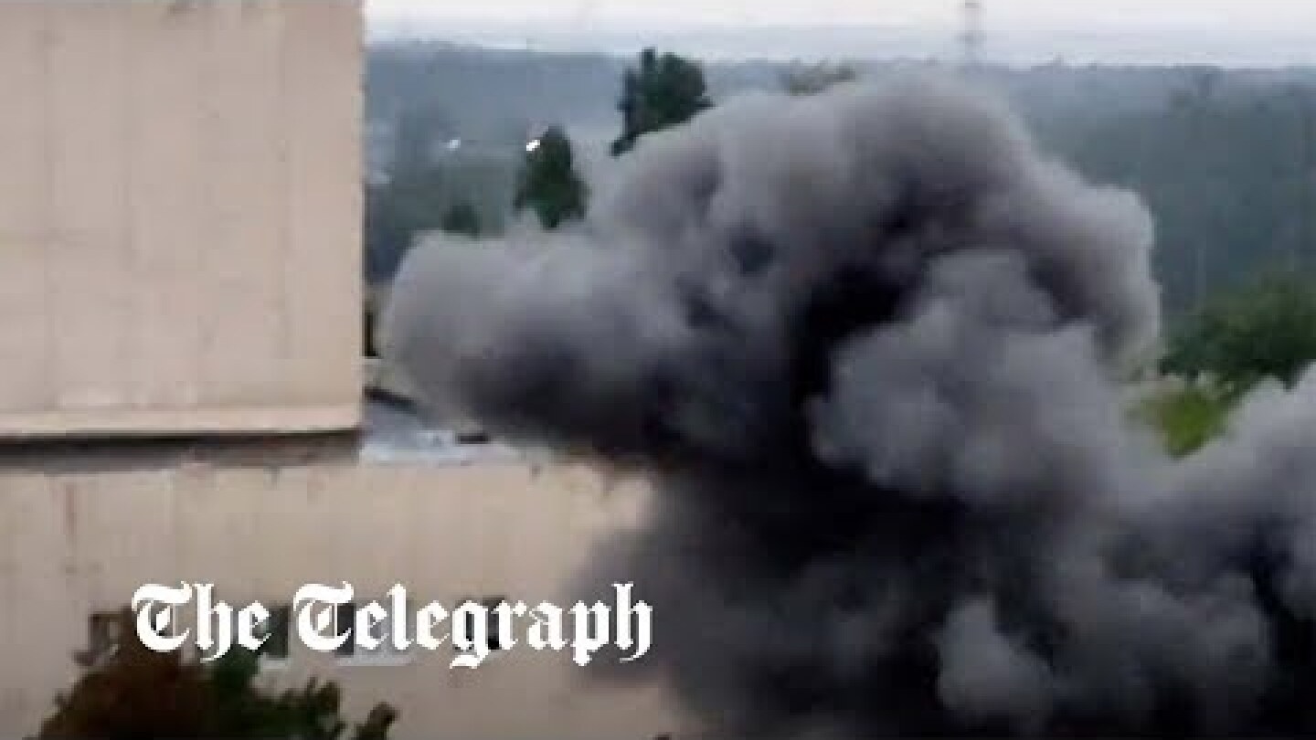 Ukraine war: Russian forces shell areas near Zaporizhzhia nuclear plant ahead of UN inspection