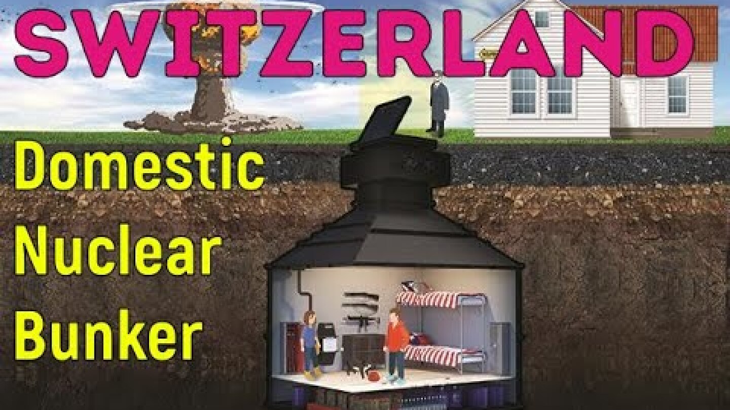 Visiting a Nuclear bunker in Switzerland!!
