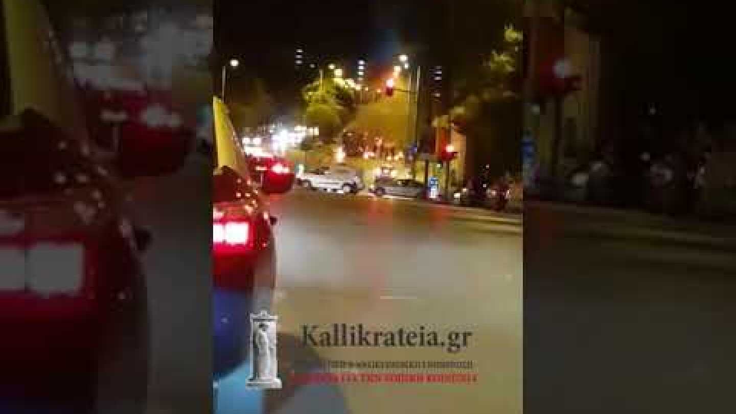 ΑΠΟΚΛΕΙΣΤΙΚΟ - Λίγο μετά την επίθεση με μολοτοφ σε κλουβα των ΜΑΤ (Θεσσαλονίκη 2-6-2018)