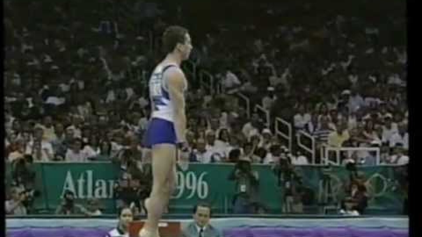 Atlanta 1996 Olympic games - Ioannis Melissanidis,Gold medal, Floor Exercises
