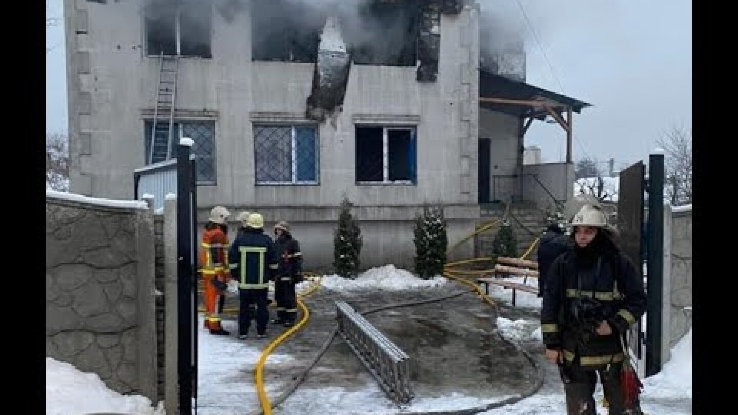 Ukraine: A fire in a nursing home in the eastern Ukrainian town of Kharkiv