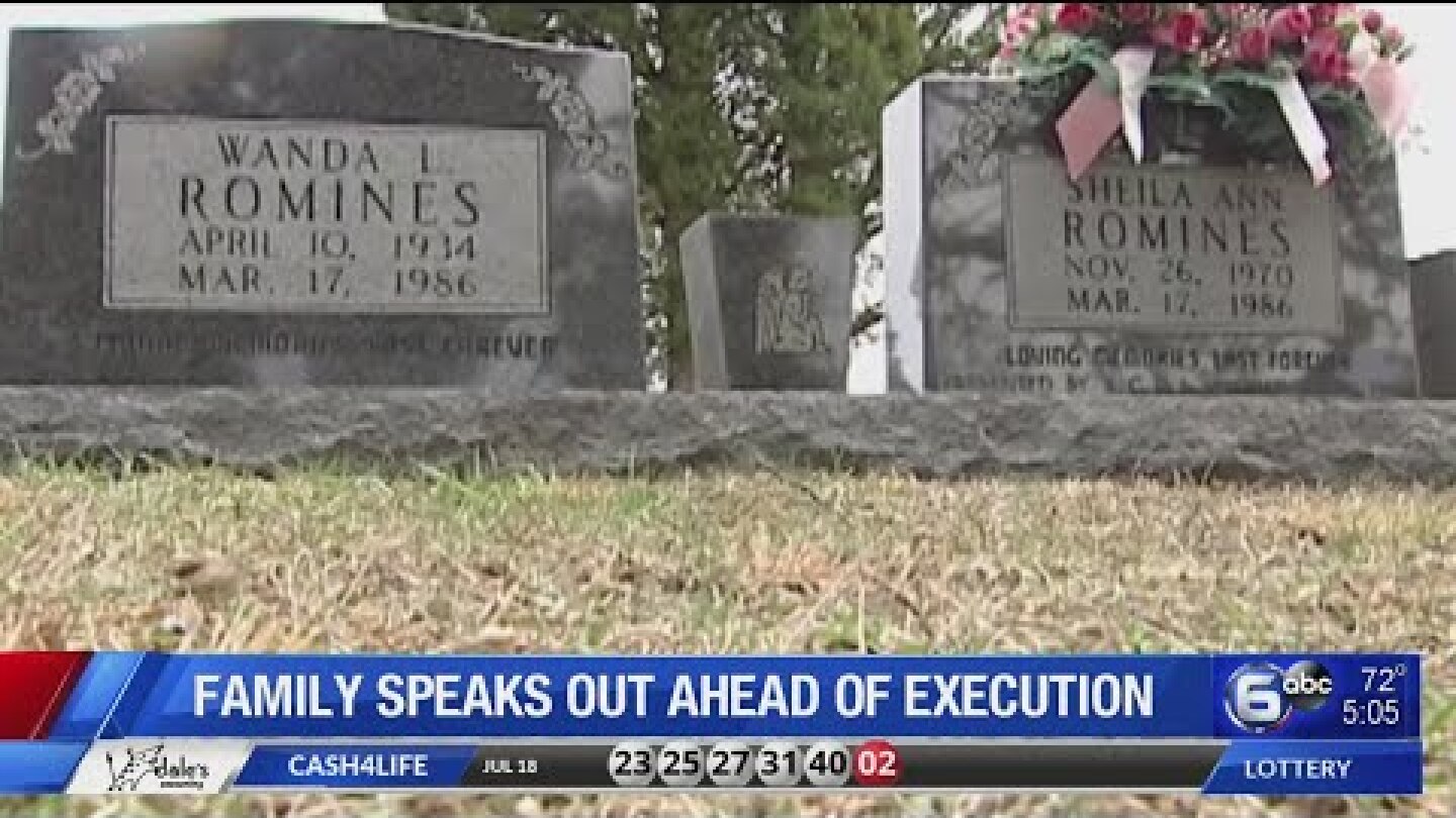 Victim's family speaks out ahead of Stephen West execution