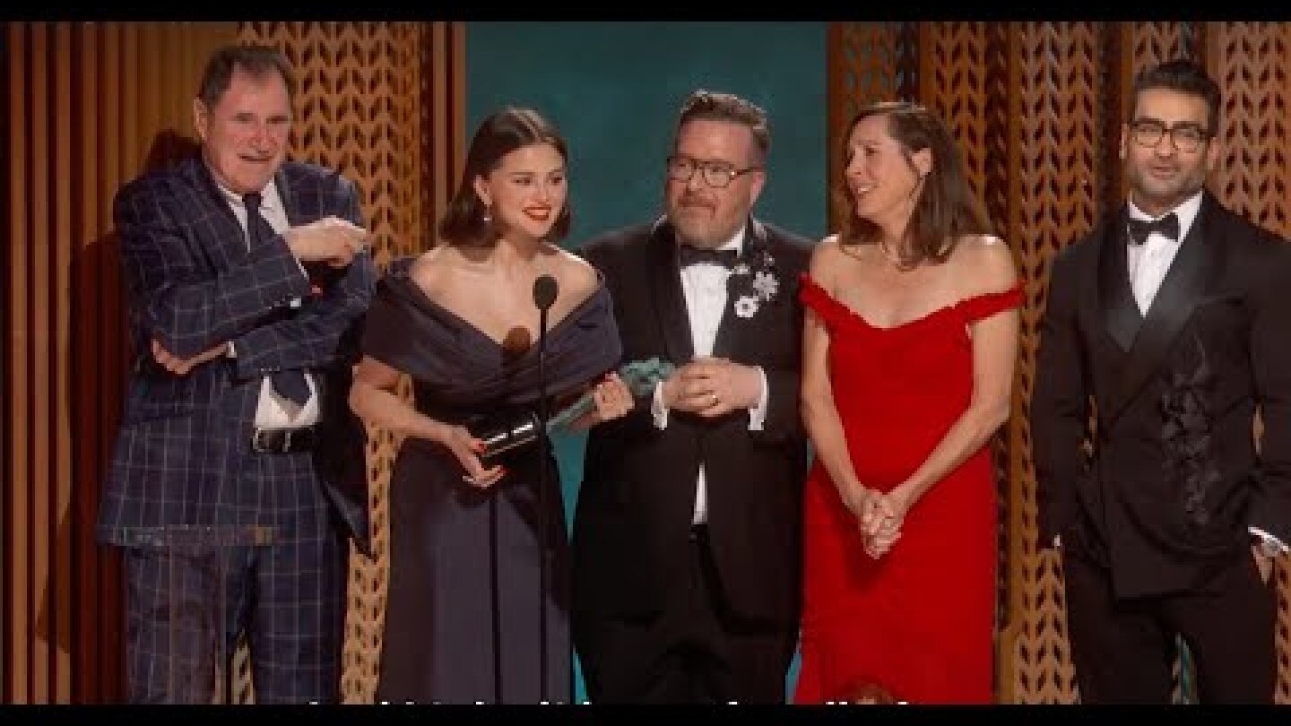 The Cast of Only Murders in the Building: Award Acceptance Speech | The 31st Annual SAG Awards
