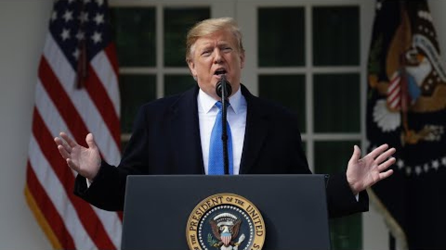 Watch live: President Trump declares national emergency to secure funds for border wall