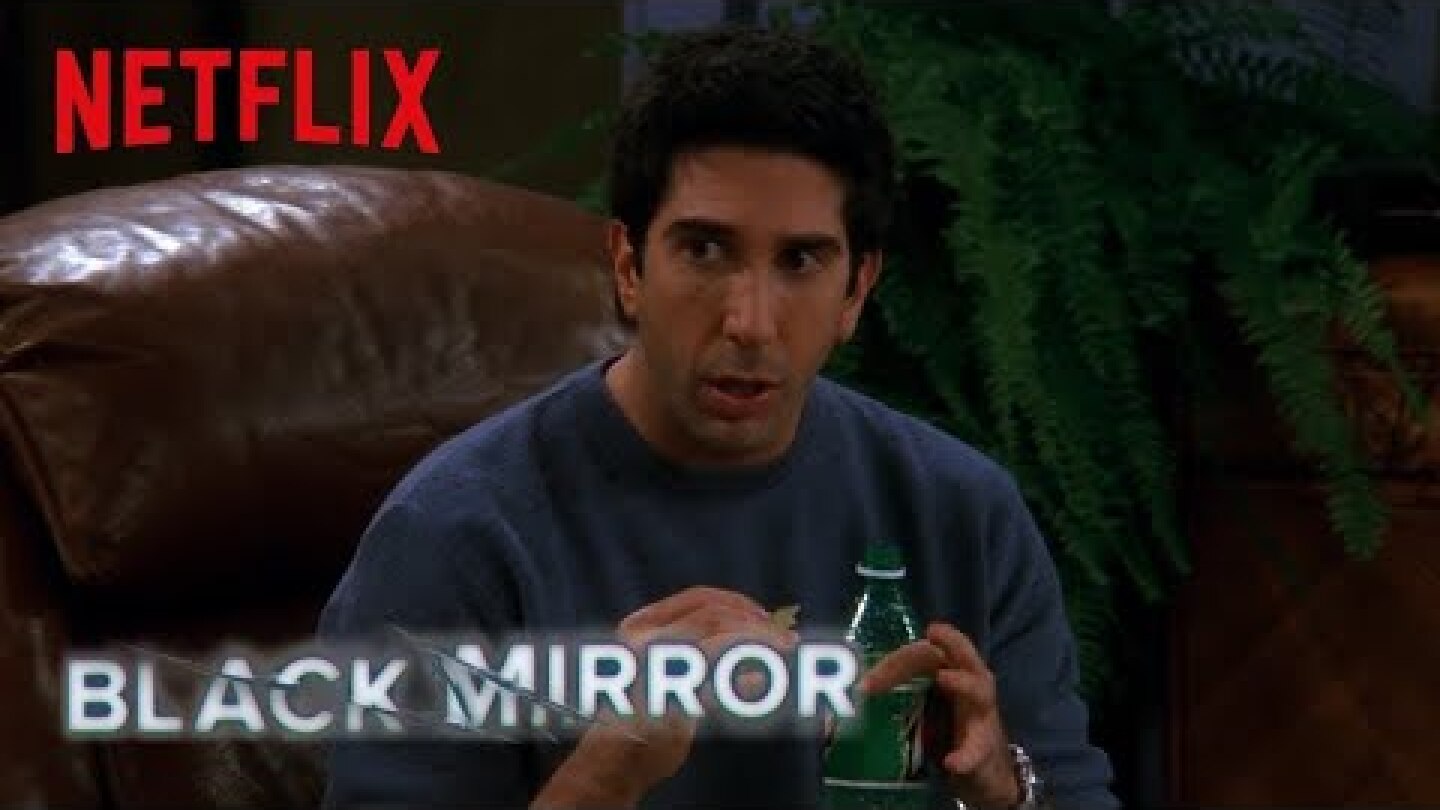Black Mirror & Friends | The One Where Ross Invents San Junipero | Netflix