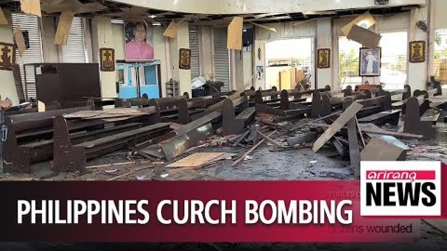 Philippines church bombings kill at least 27