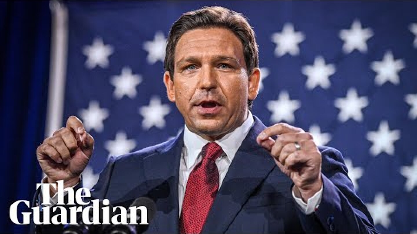 'Florida is where woke goes to die': Republican Ron DeSantis re-elected as governor