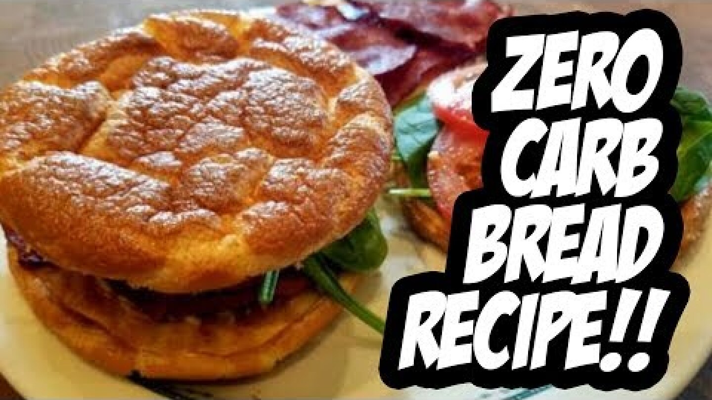 Zero Carb Bread Recipe!! CLOUD BREAD