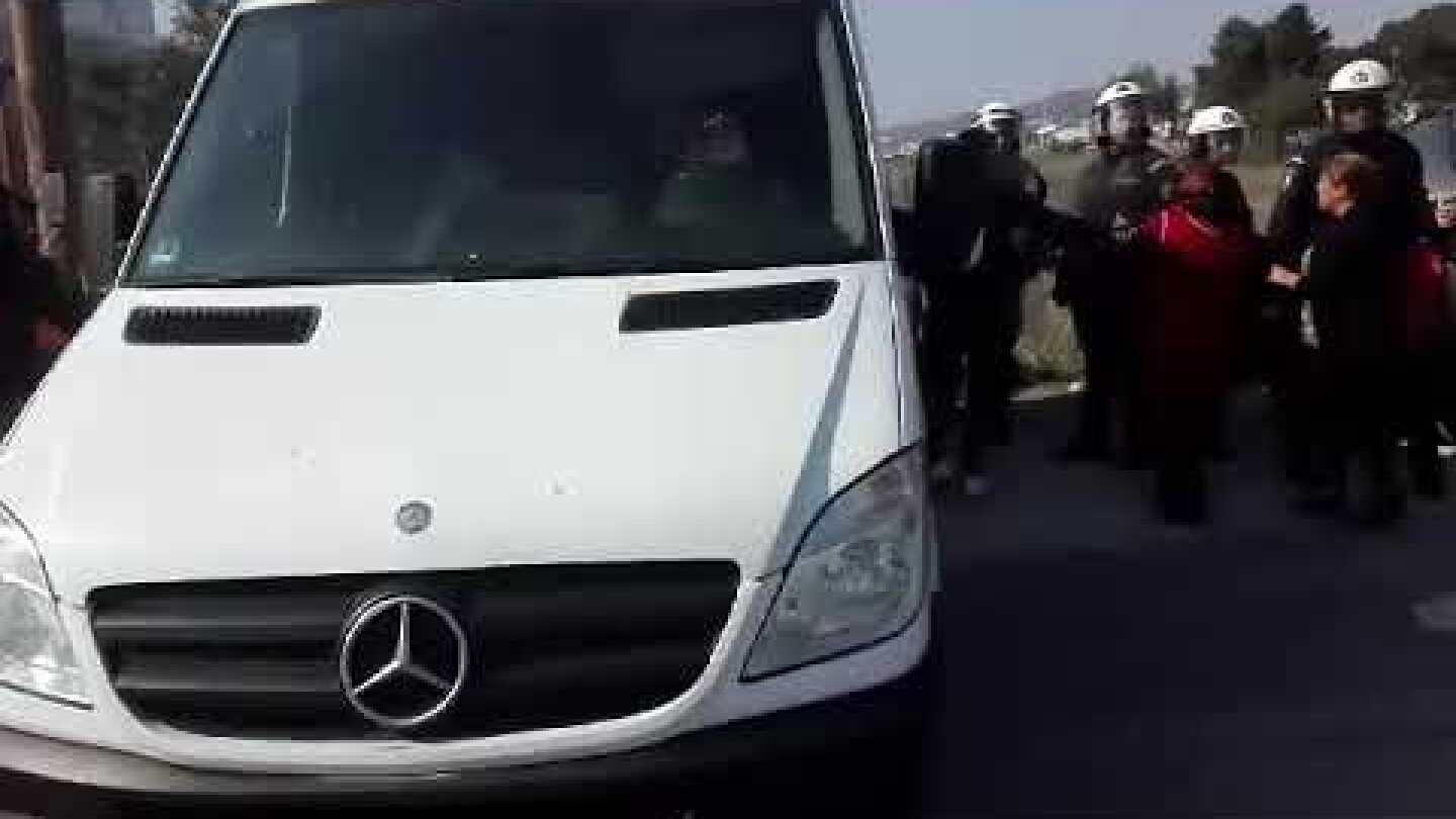 Ένταση στο μετρό φιλοξενίας στα Διαβατά