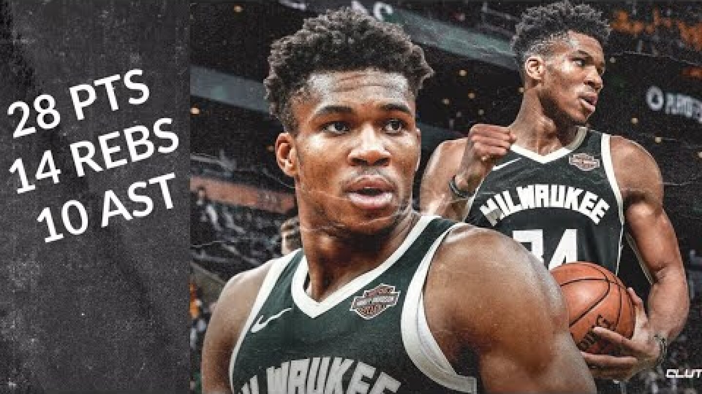 Giannis Antetokounmpo 28 PTS 14 REBS 10 AST | - Bucks vs Bulls | Full Highlights 1/20/2020