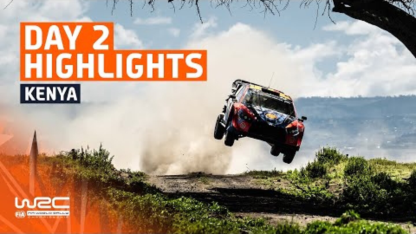 Day 2 Highlights | WRC Safari Rally Kenya 2024