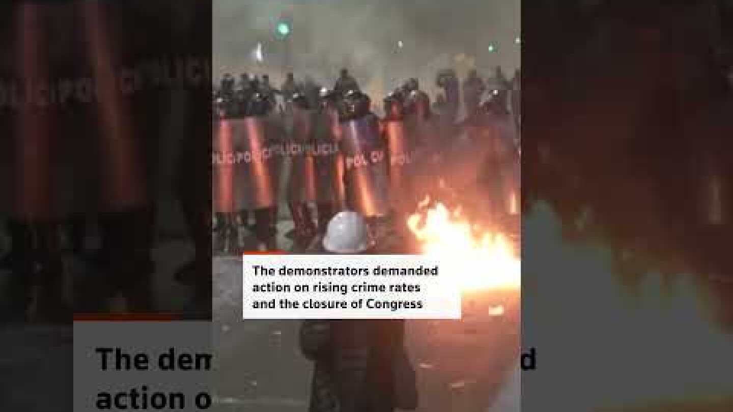 Peru's interim leader faces first protest over crime, corruption | REUTERS