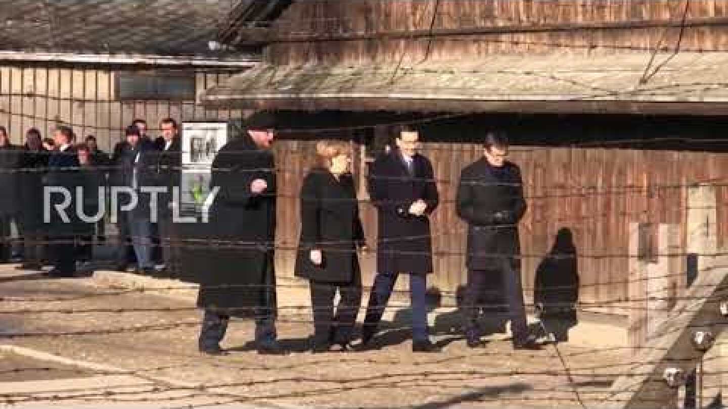 Poland: Merkel visits Auschwitz concentration camp for 1st time as chancellor