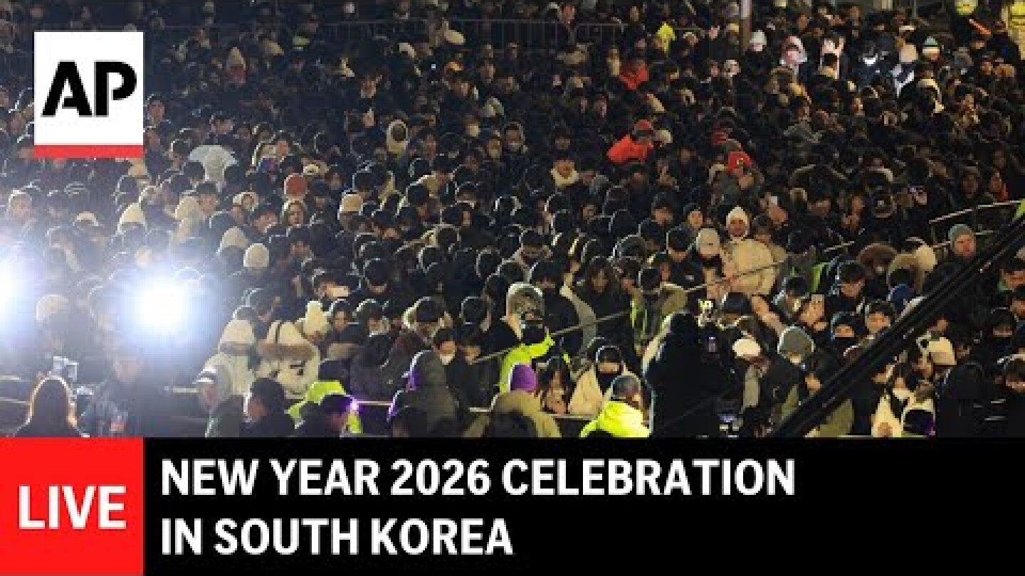 South Korea new year 2026 LIVE: Celebrations in Seoul