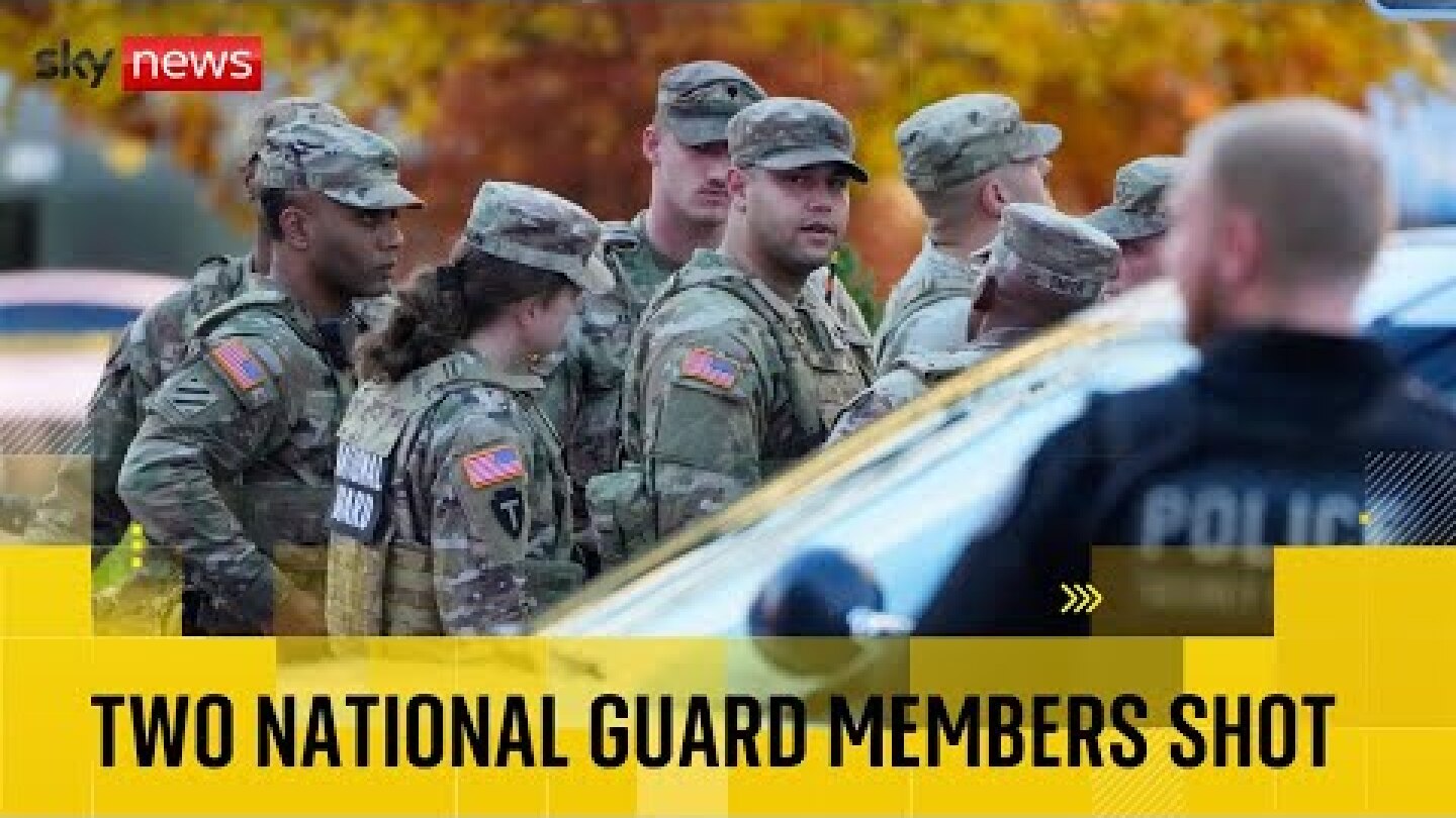 Two National Guard members shot near White House in Washington DC