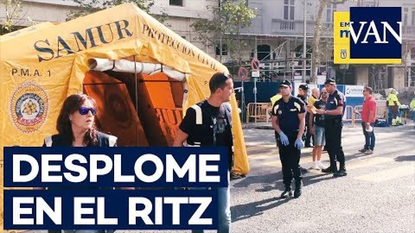 DERRUMBE en el HOTEL RITZ de Madrid