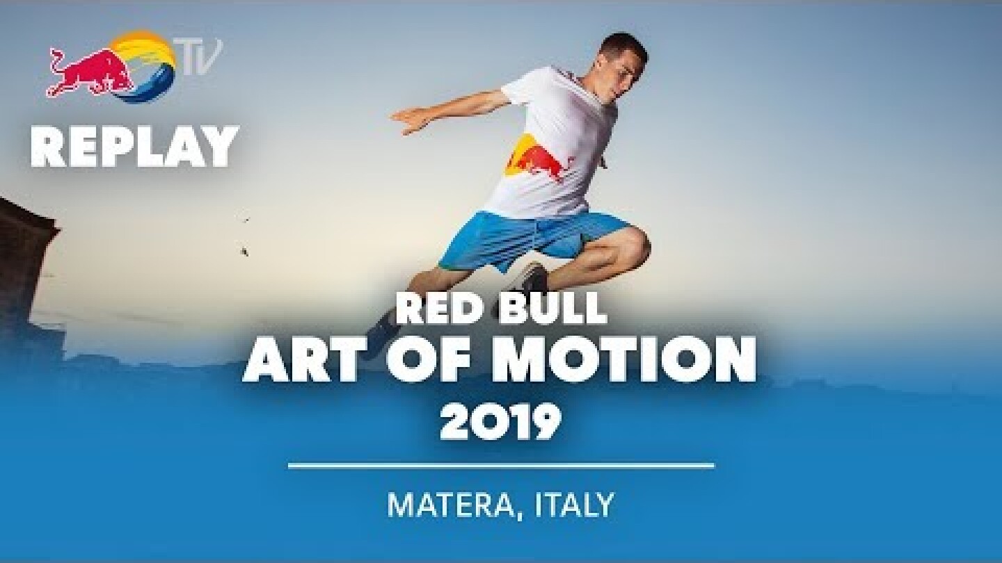Red Bull Art of Motion Freerunning Finals REPLAY | Matera, Italy