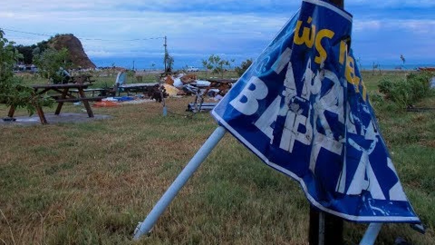 Καταστροφή στη Χαλκιδική - Freak storm (Halkidiki, Greece)
