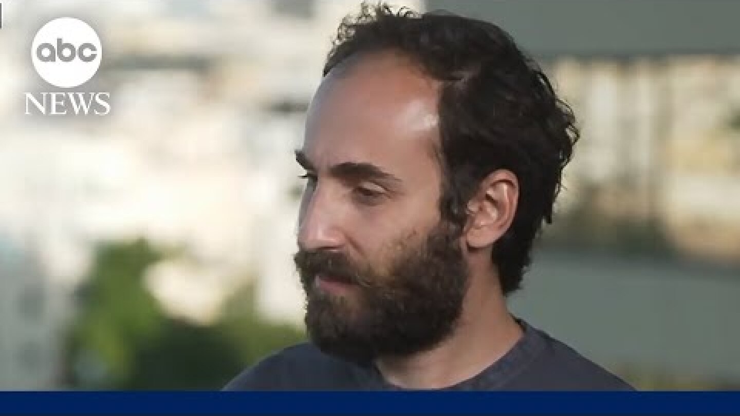 Son of peace activist feared kidnapped by Hamas speaks out