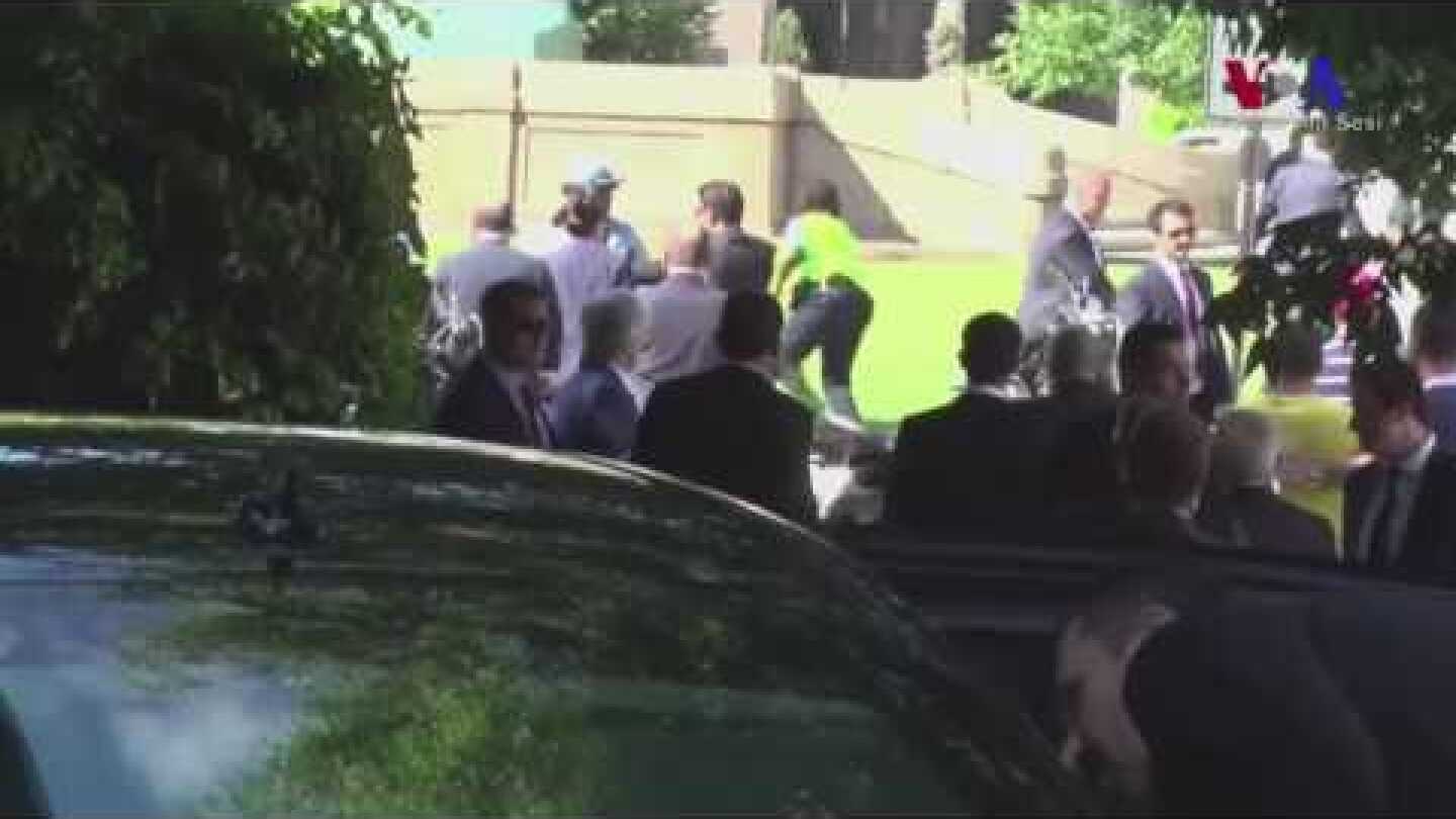 New Video Shows Erdogan Watching Washington Brawl