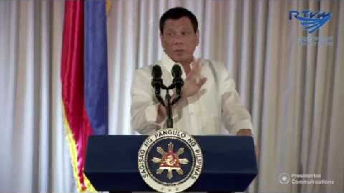 President Duterte criticizes Catholic priests, bishops during PNP oath taking speech