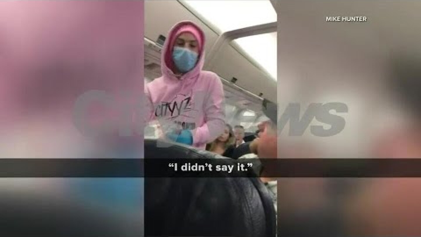 Viewer video: Vaughan man arrested for claiming to have coronavirus on plane