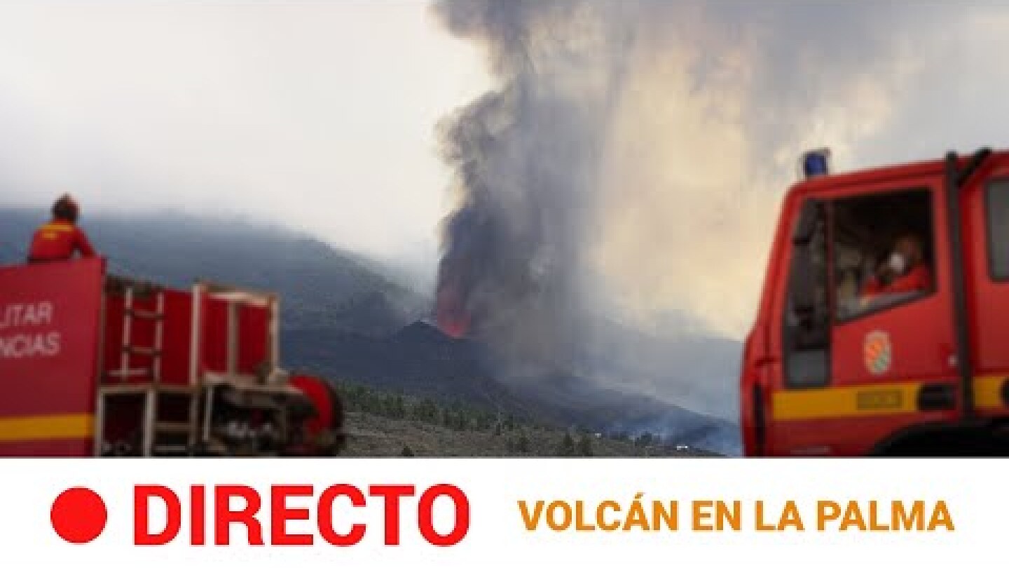 VOLCÁN en LA PALMA: Sigue la erupción declarada en la CUMBRE VIEJA (día 3) | RTVE