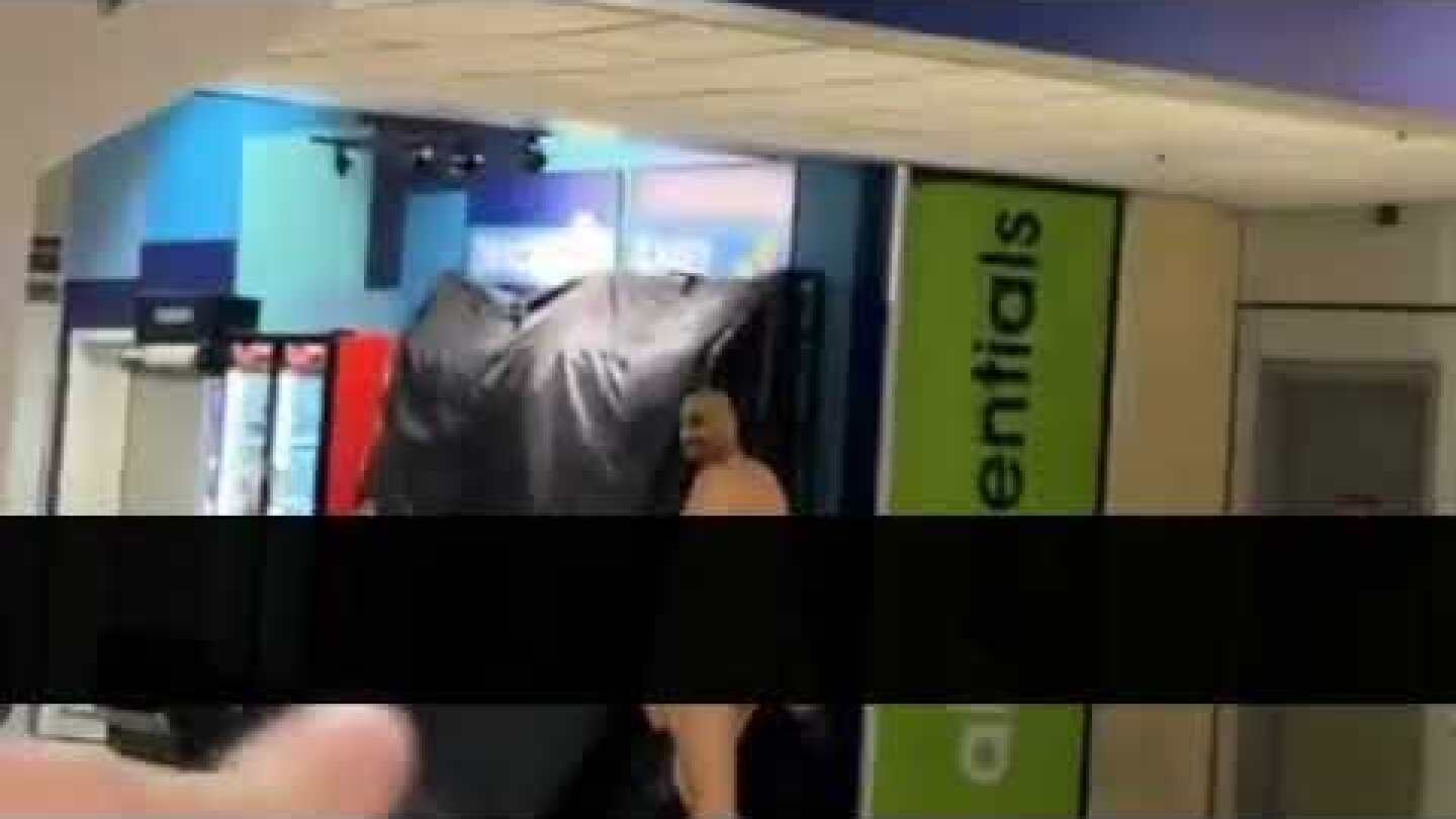 Man arrested after walking naked through DFW Airport