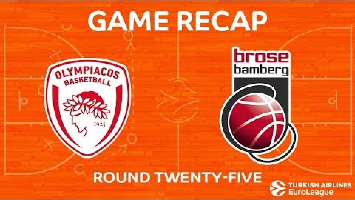 Highlights: Olympiacos Piraeus - Brose Bamberg