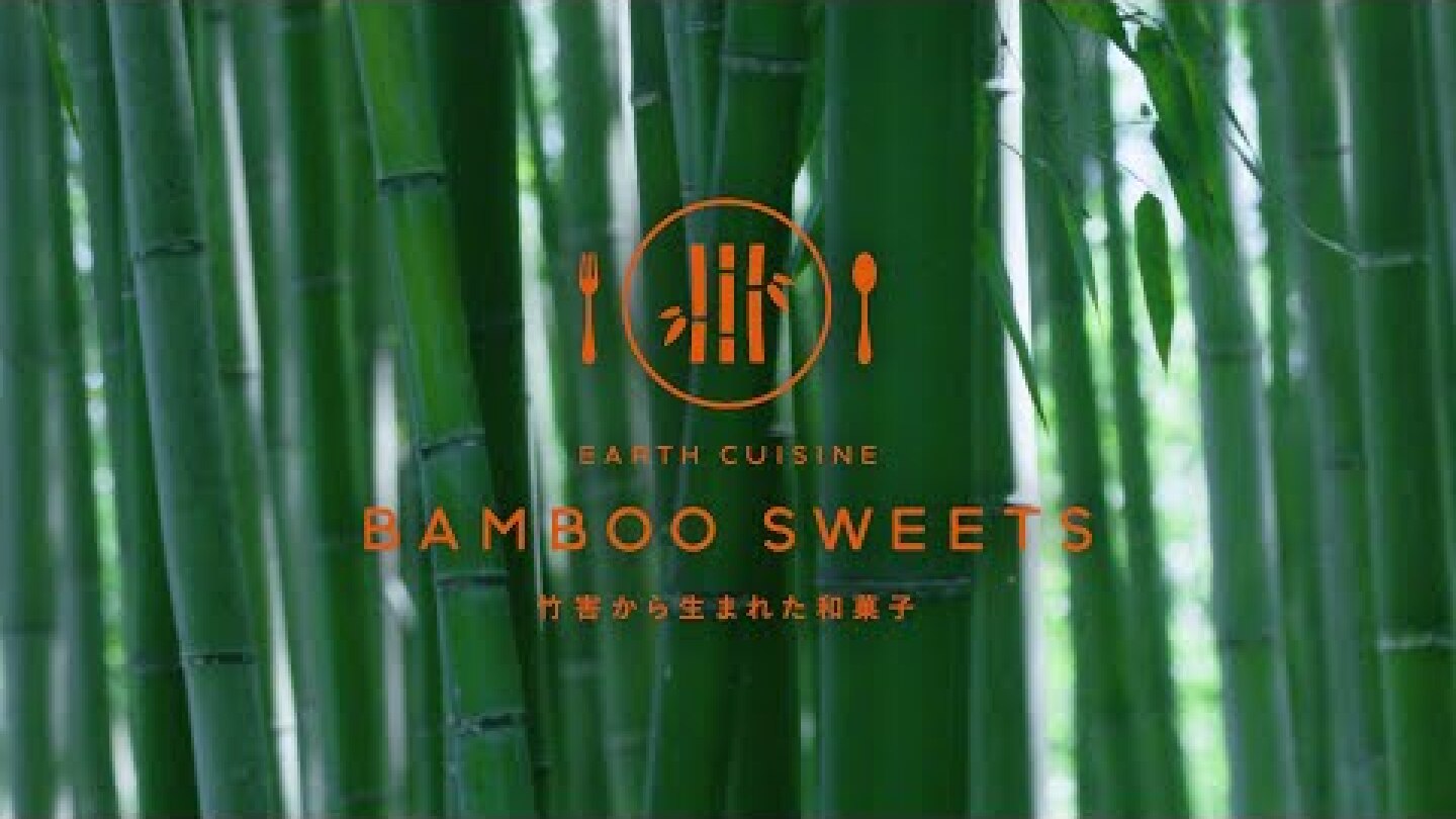 地球料理 Earth Cuisine #2 |  BAMBOO SWEETS - 竹害から生まれた和菓子 -