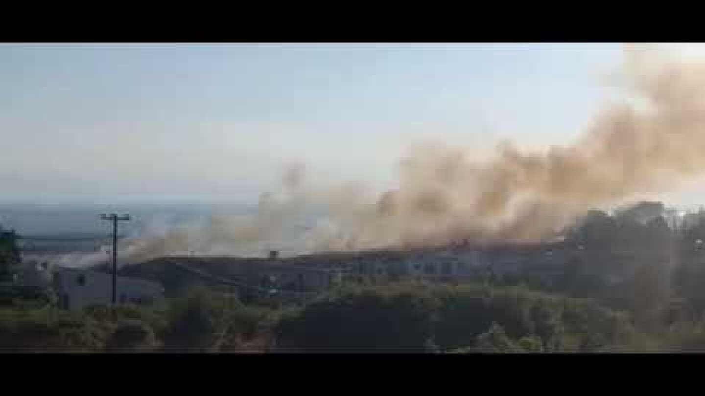 Thestival.gr Φωτιά στο Πανόραμα