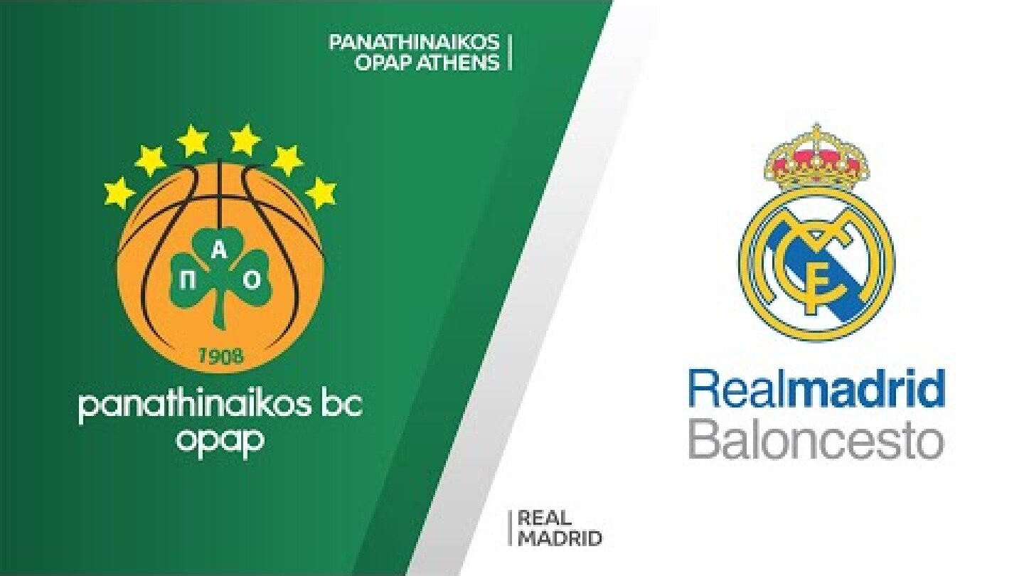 Panathinaikos OPAP Athens - Real Madrid Highlights | Turkish Airlines EuroLeague, RS Round 14