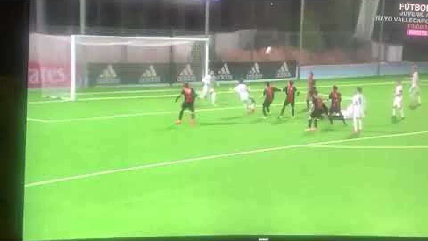 Gol de Vassilakis. Real Madrid Adarve.