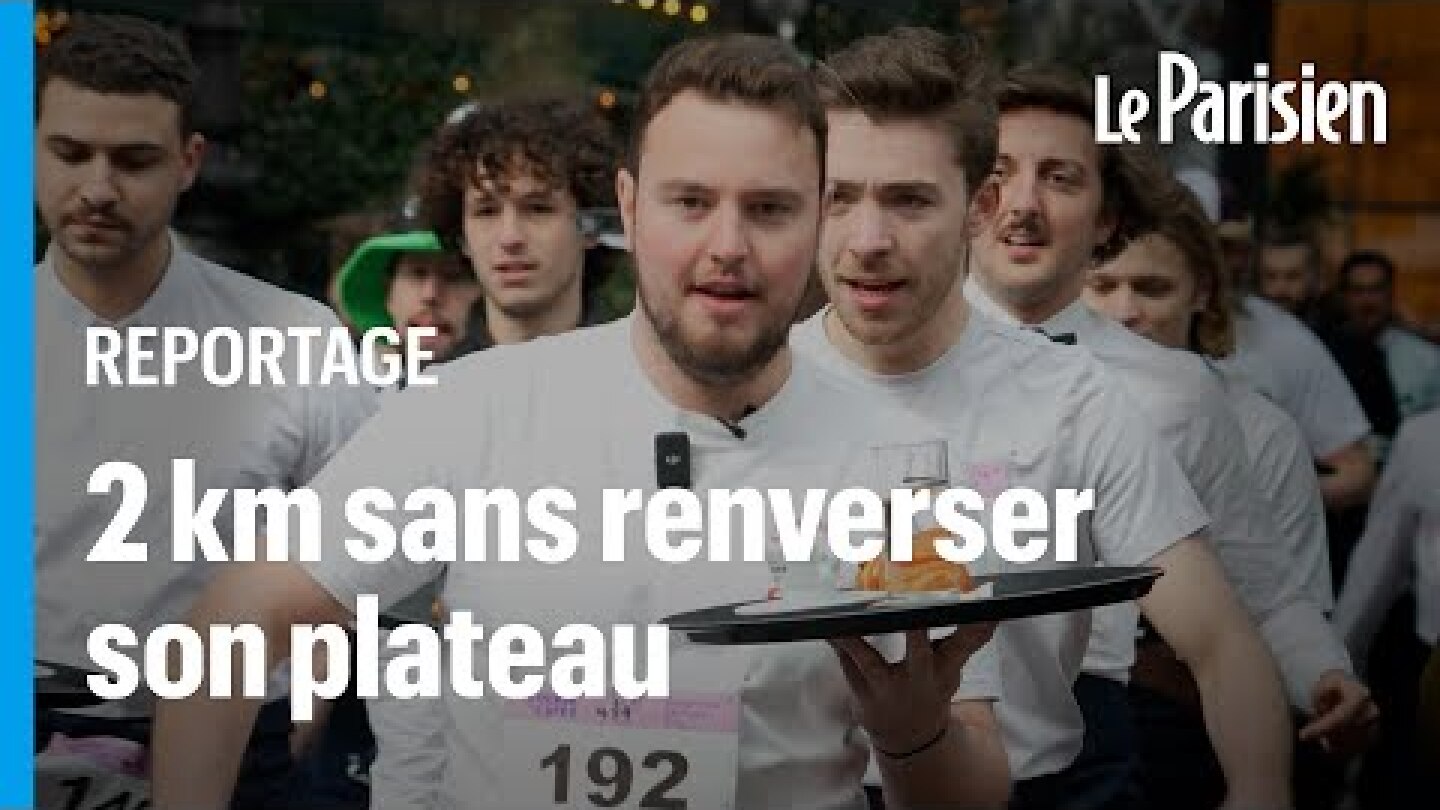 « Ça fait mal aux tibias ! » : on a suivi la mythique course des garçons de café à Paris
