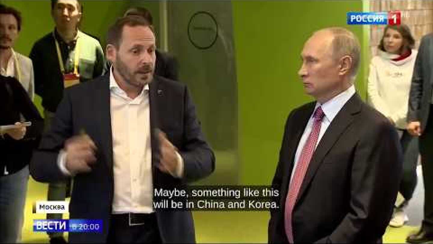 Putin Visits Russian Google 2.0  - Yandex