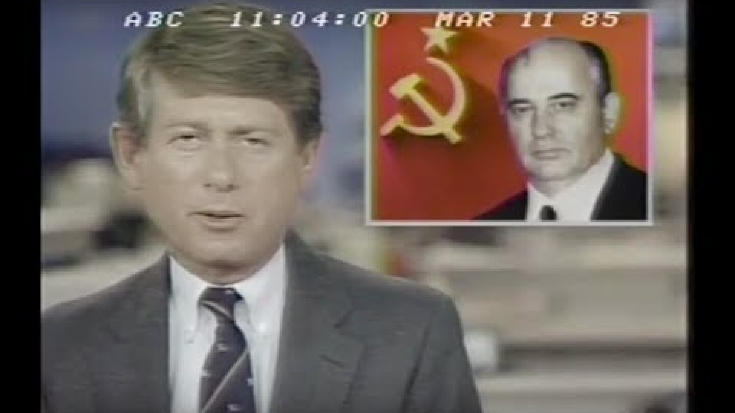 Mikhail Gorbachev Becomes Leader of the Soviet Union - 3/11/1985 - ABC Nightline (full broadcast)
