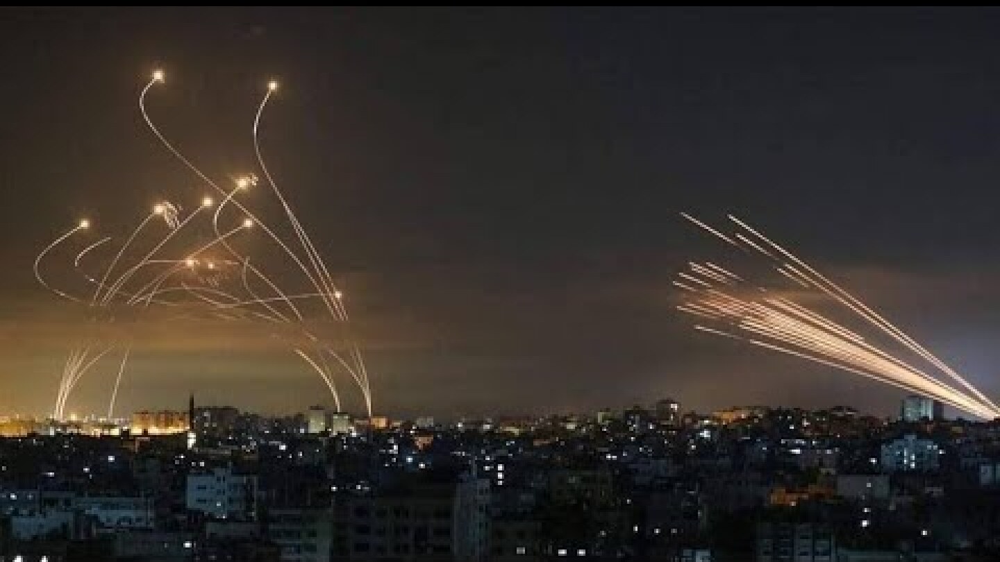 Iron dome in action 11 of may 2021.