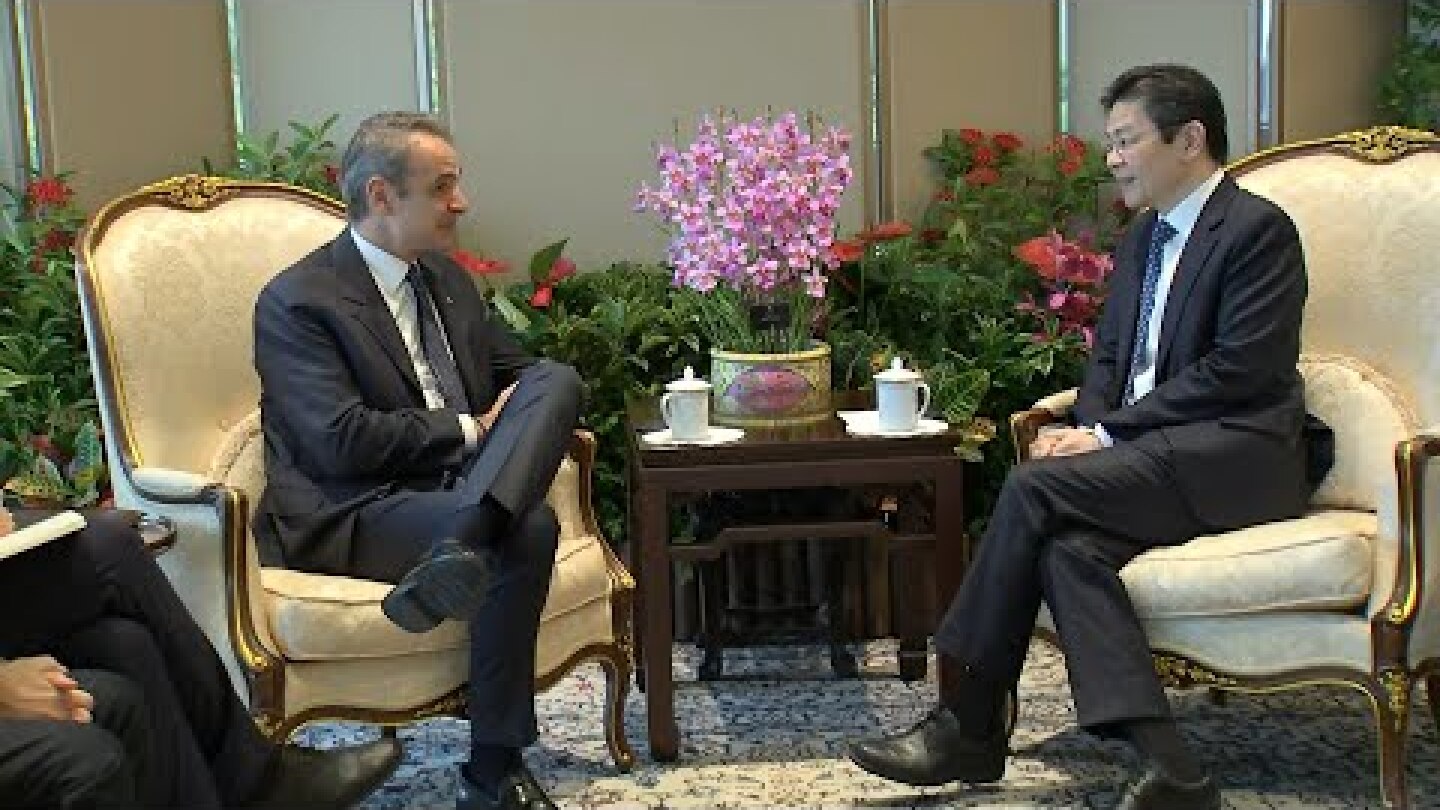 Eπίσκεψη του πρωθυπουργού Κυρ. Μητσοτάκη στη Σιγκαπούρη