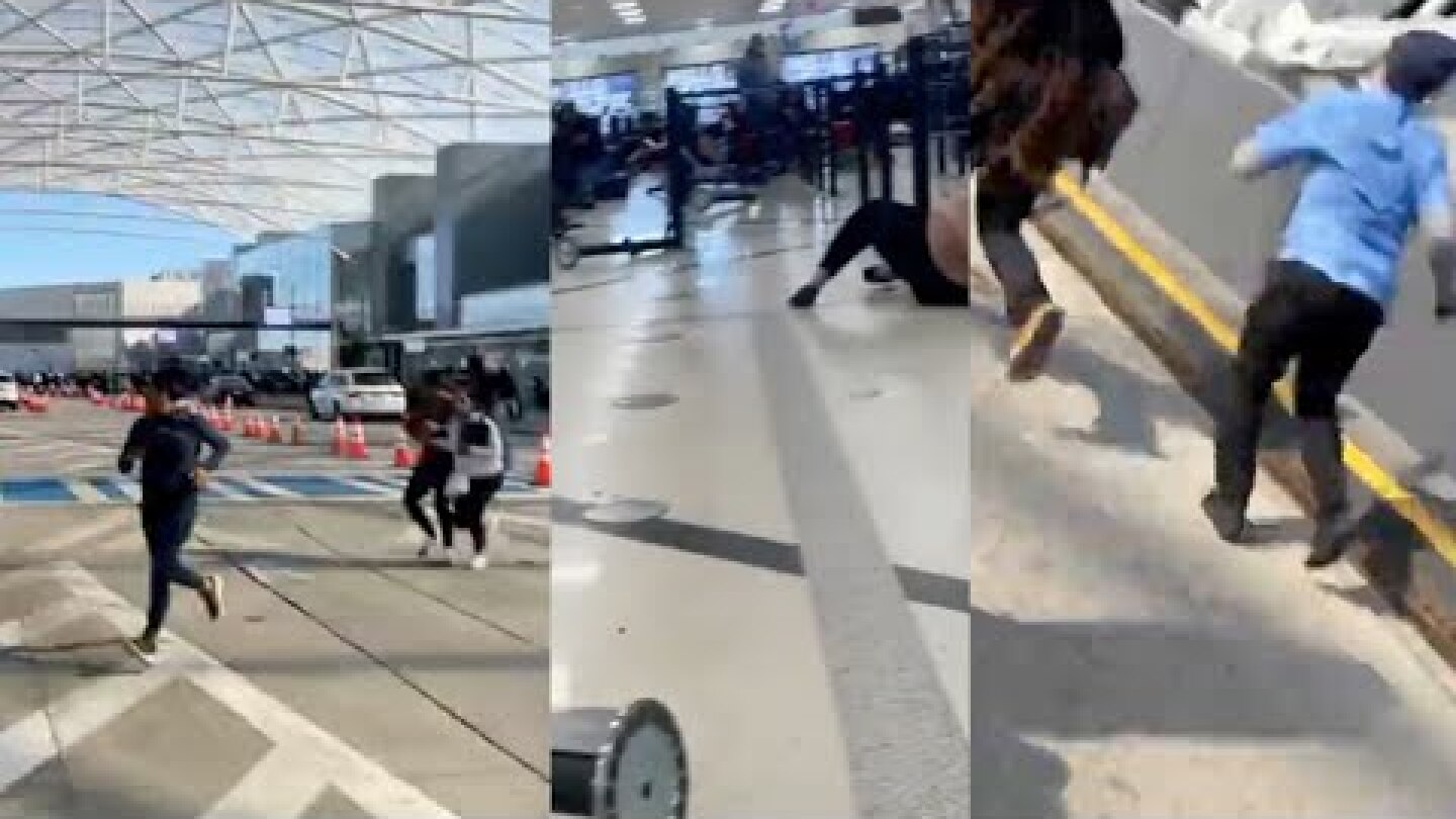 Atlanta Airport Shooting Fear as People Seen Running and Lying on Floor as Shots Heard 😳