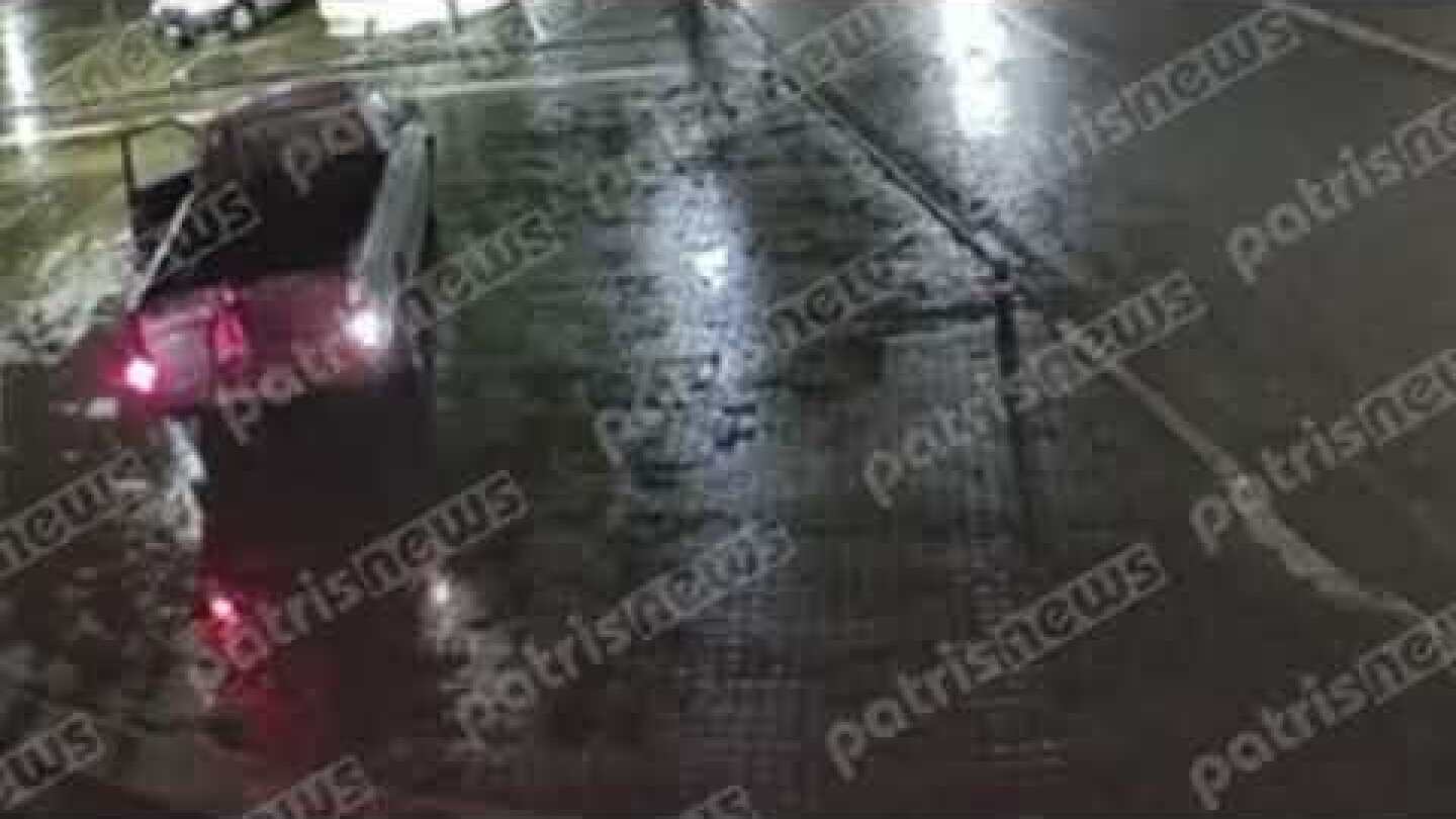 Γαστούνη - Η στιγμή της διάρρηξης του ΑΤΜ