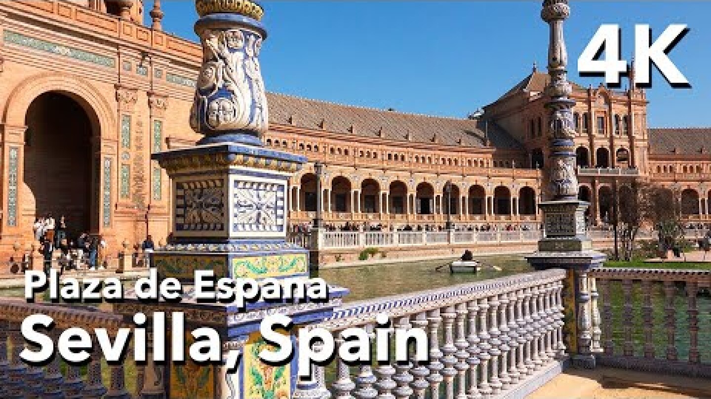 Plaza de Espana, Sevilla, Spain | 2020 4K