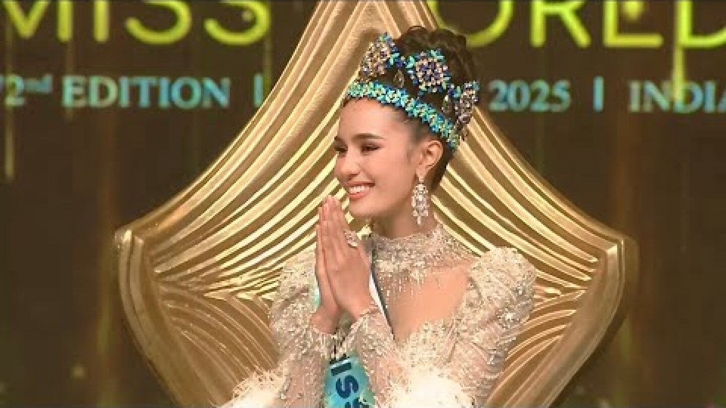 Miss World 2025 Crowning Moment (72st Miss World)
