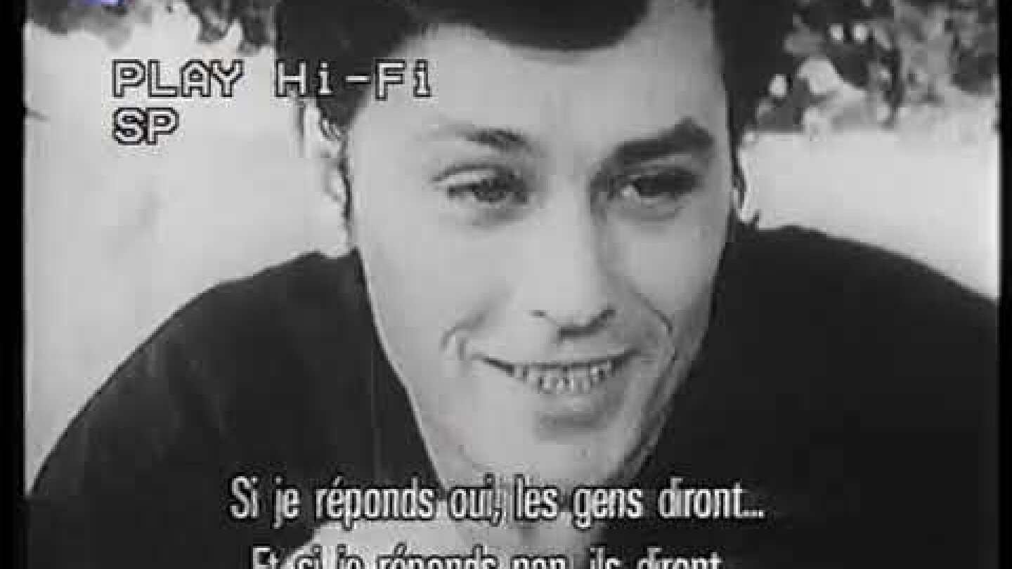 Alain Delon BBC Interview 1969 in English