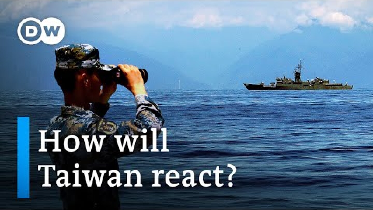 Taiwan says China's military drills 'simulate' invasion | DW News