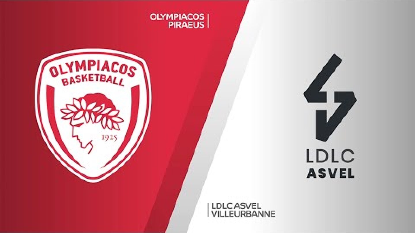 Olympiacos Piraeus - LDLC ASVEL Villeurbanne Highlights | Turkish Airlines EuroLeague, RS Round 20