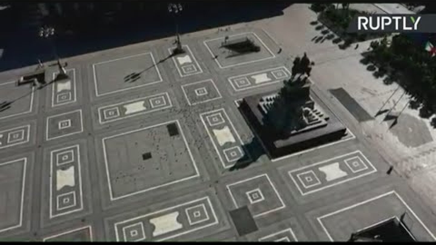 Bird's-eye view of Milan as Italy continues to fight COVID-19 [STREAMED LIVE]