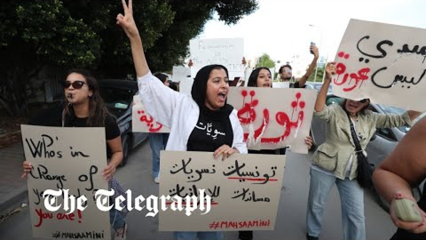 Iran students protest over crackdown since Mahsa Amini death as demos spread to cities worldwide