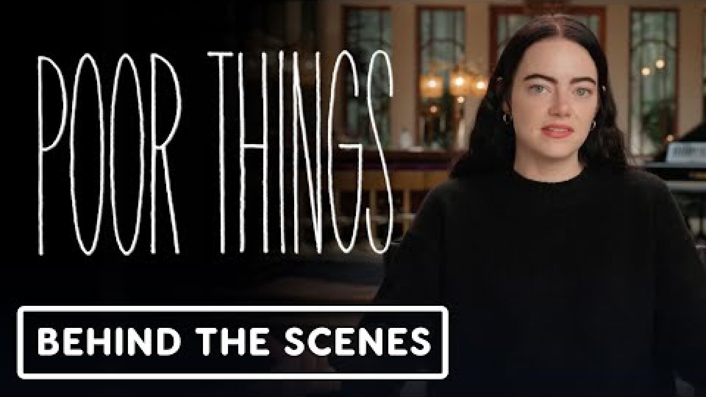 Poor Things - Official Behind the Scenes Clip (2023) Emma Stone, Mark Ruffalo