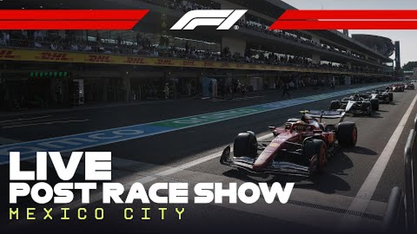 LIVE: Mexico City Grand Prix Post-Race Show