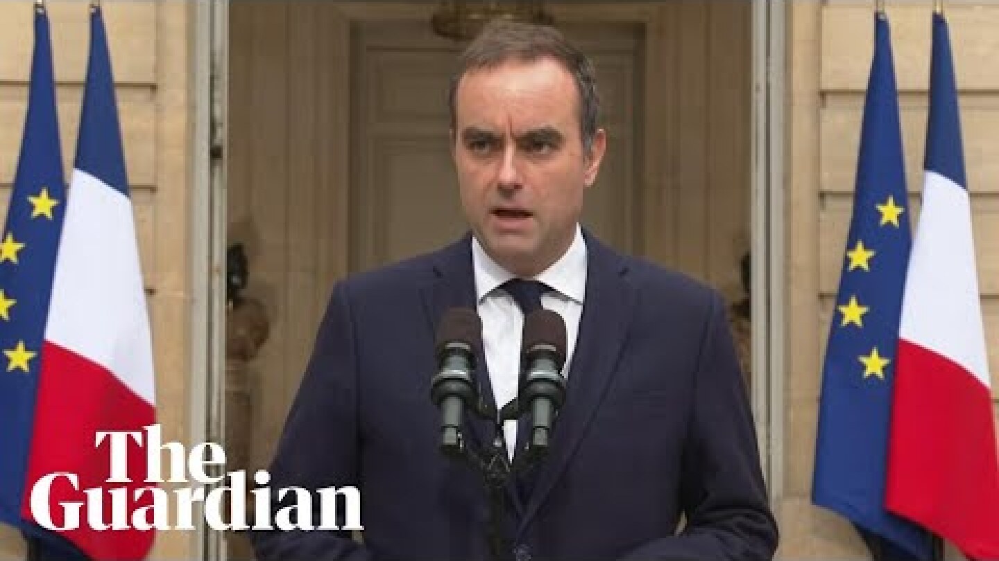 Outgoing French prime minister Lecornu holds consultations with political parties – watch live